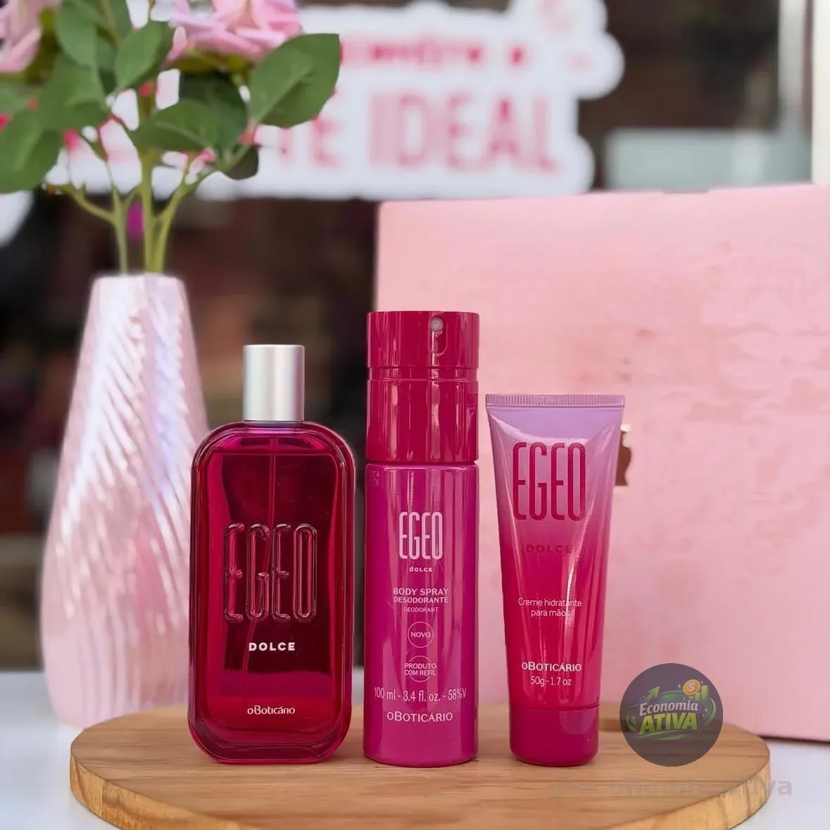 O Boticário Egeo Dolce Kit Presente (3 Itens)