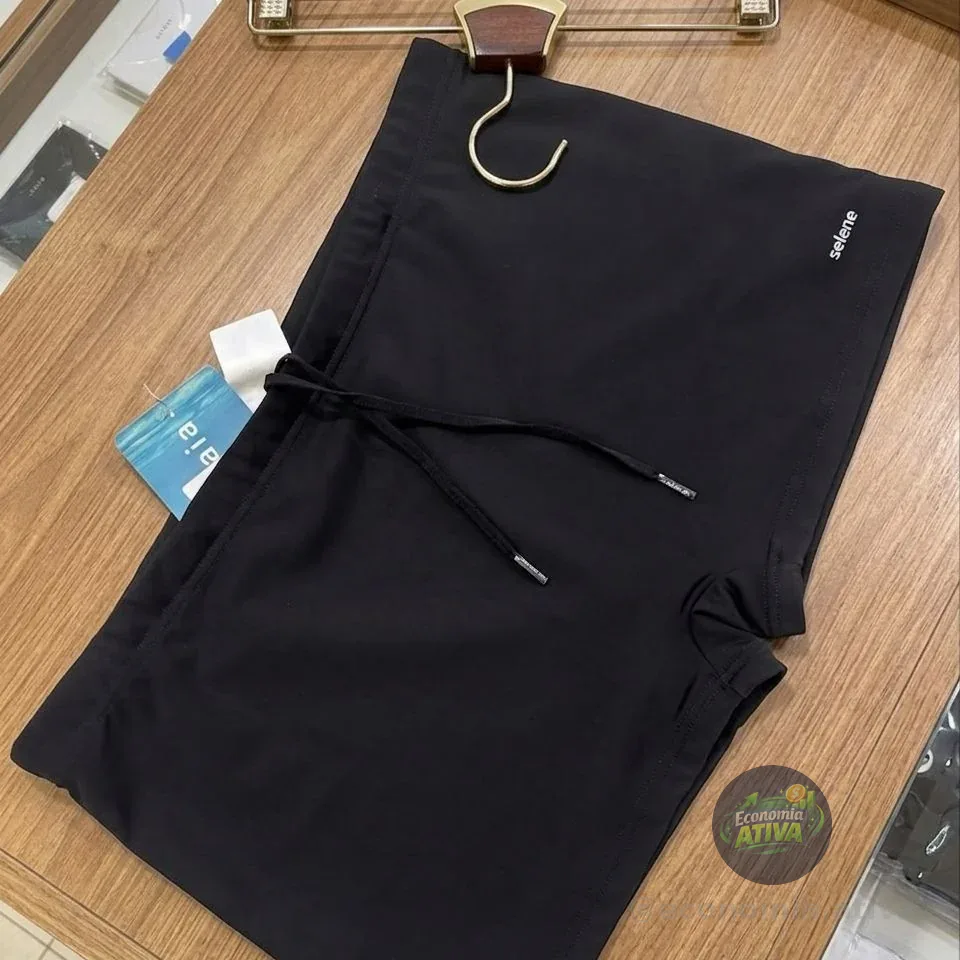 Sunga Boxer Selene Proteção Uv50+ Confortável Praia Piscina (4 cores)