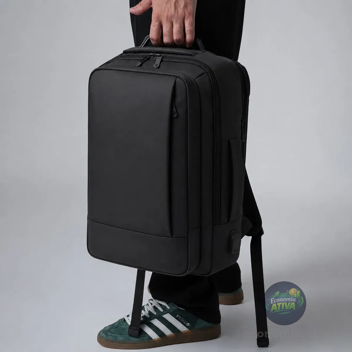 Mochila Com Faixa Impermeável Para Expansão