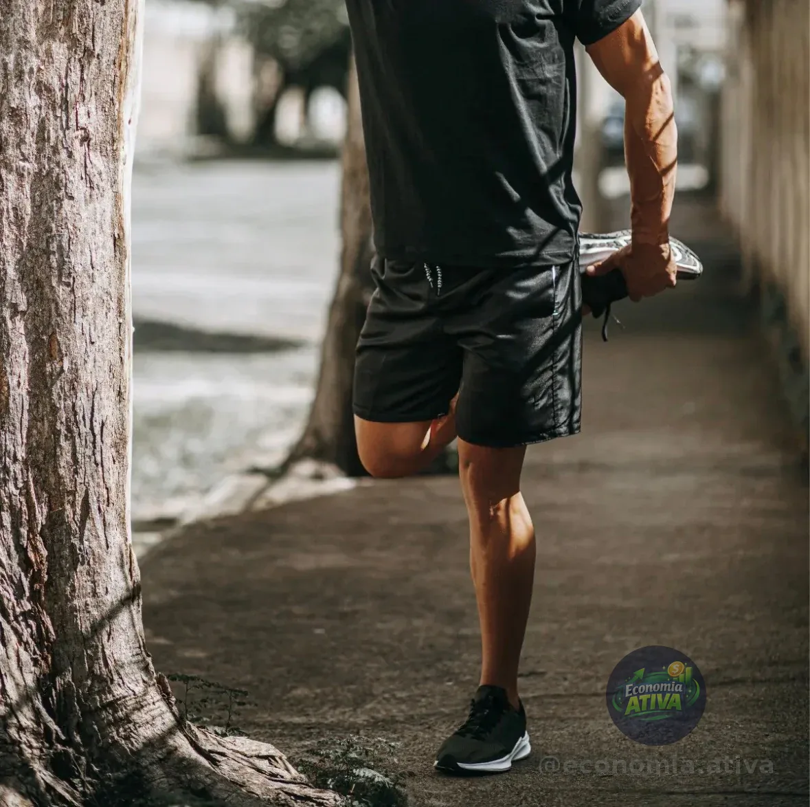 Kit 4 Short Masculino Tactel Academia