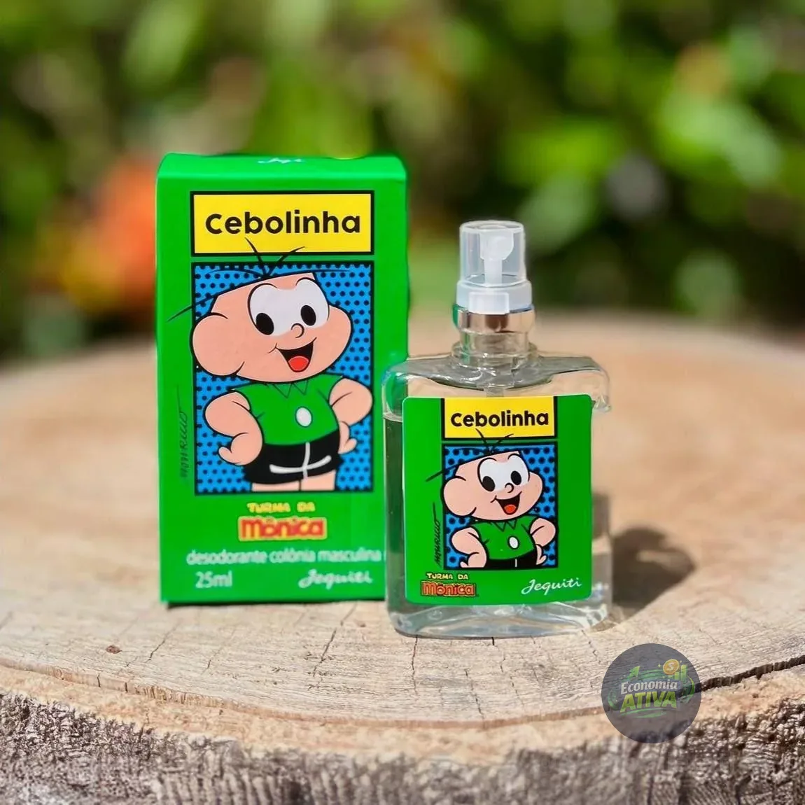 Colônia Turma Da Mônica Cebolinha Jequiti 25ml