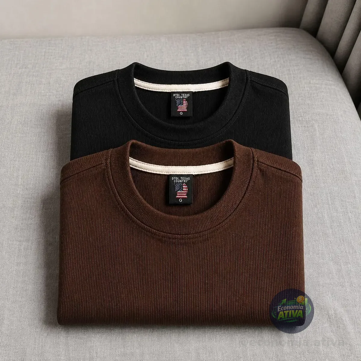 Kit 2 Camisetas Oversized Premium