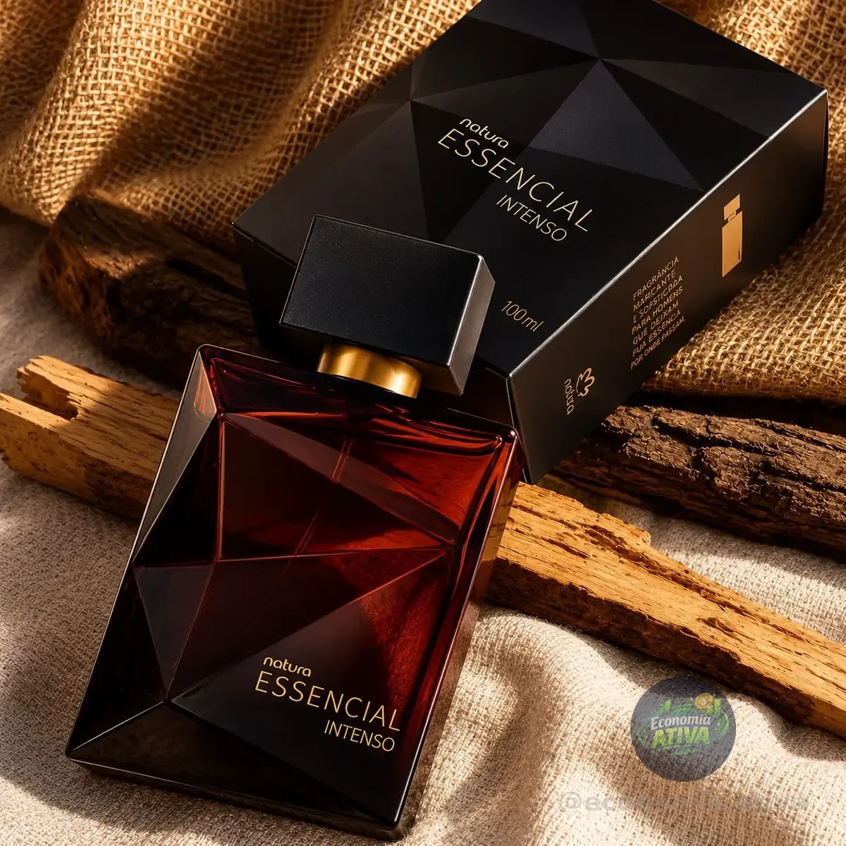 Essencial Intenso Deo Parfum Natura Masculino 100 Ml