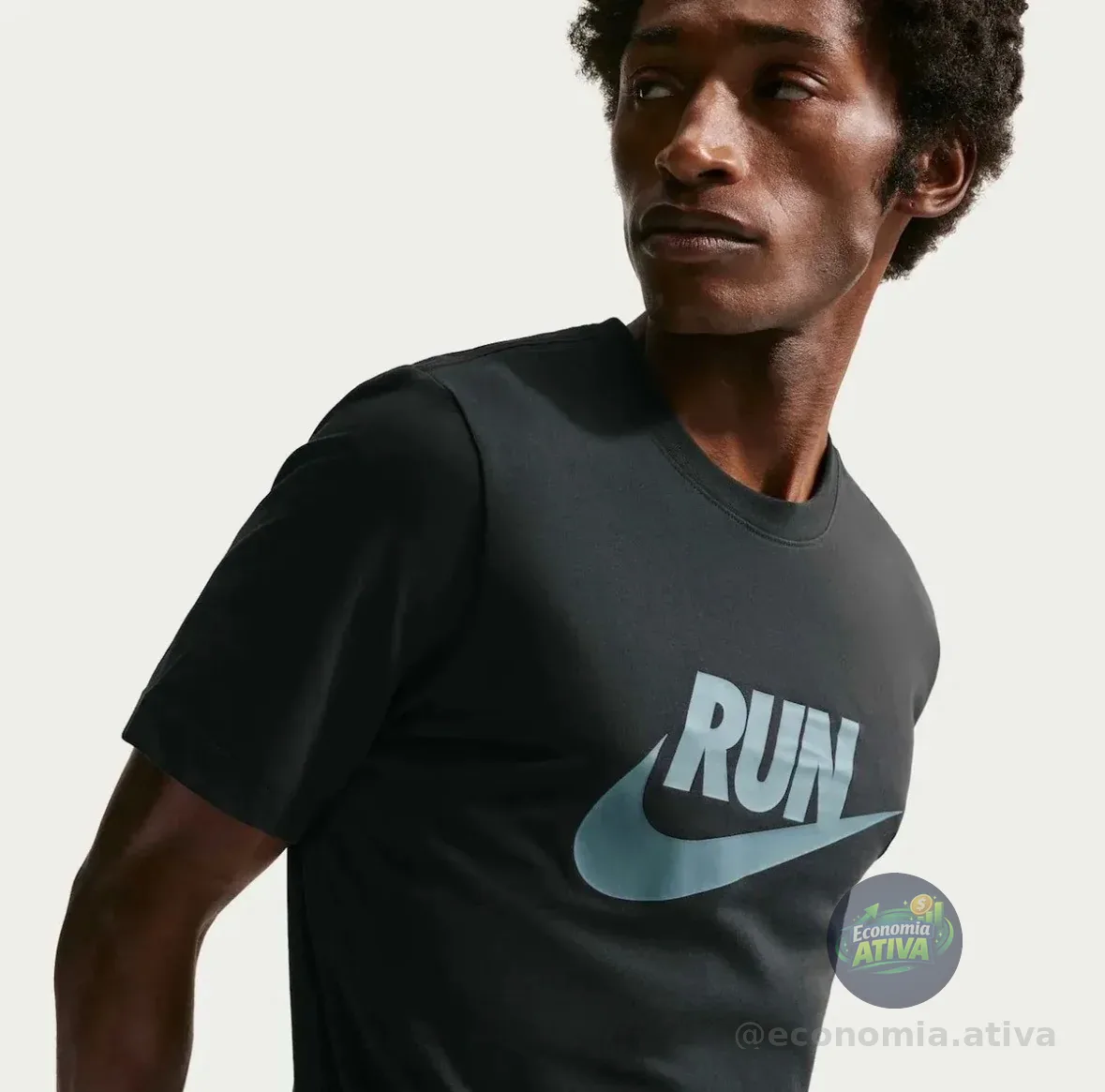 Camiseta Dri-fit Nike Run Swoosh Masculina