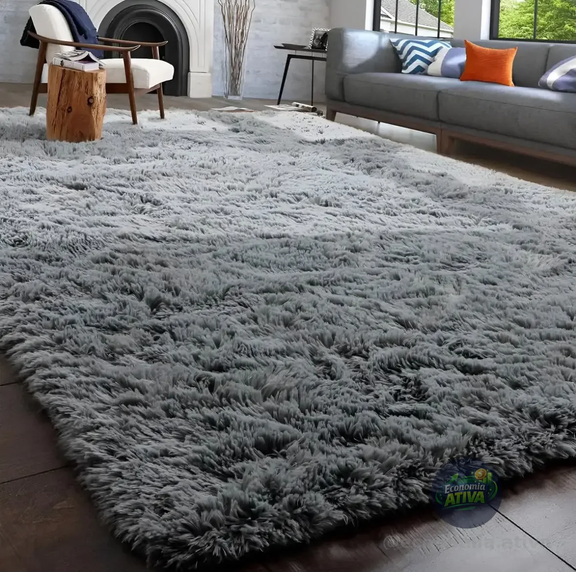 Tapete Decorativo Felpudo 2,00x1,50