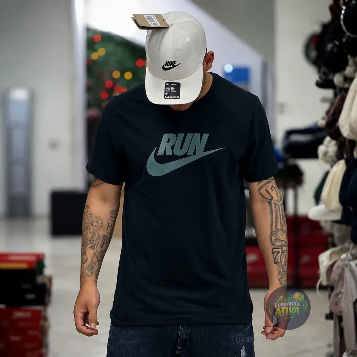Camiseta Dri-fit Nike Run (3 cores)