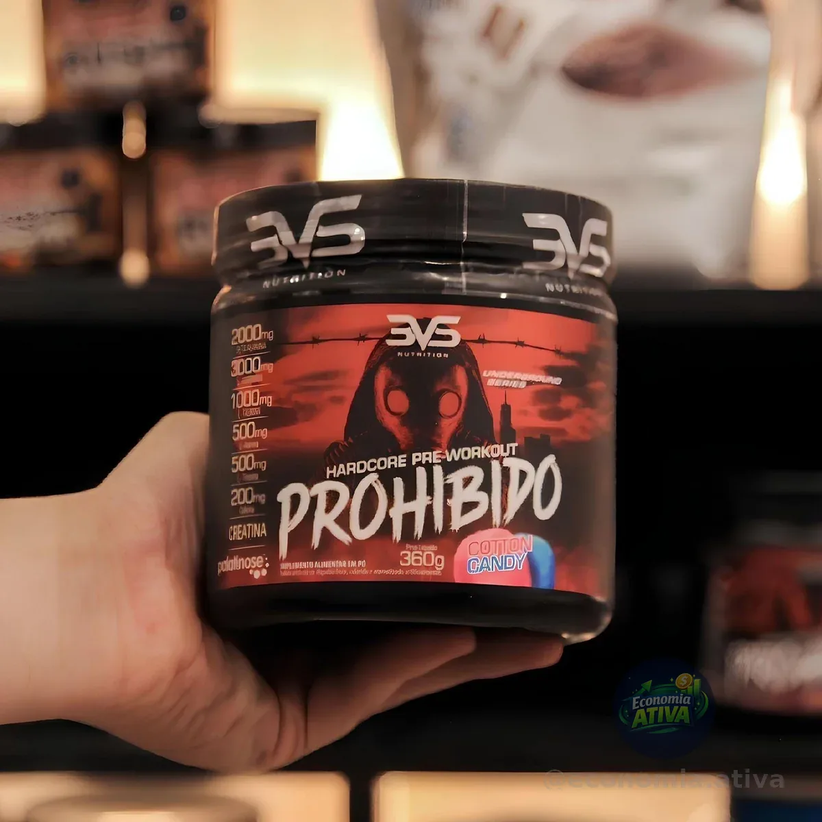 Prohibido Pré Treino 360g (6 sabores)