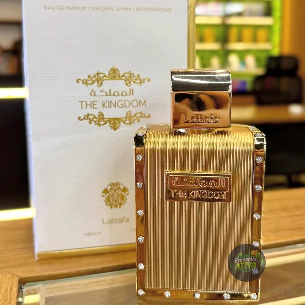 Perfume Árabe The Kingdom Eau De Parfum Lattafa 100ml