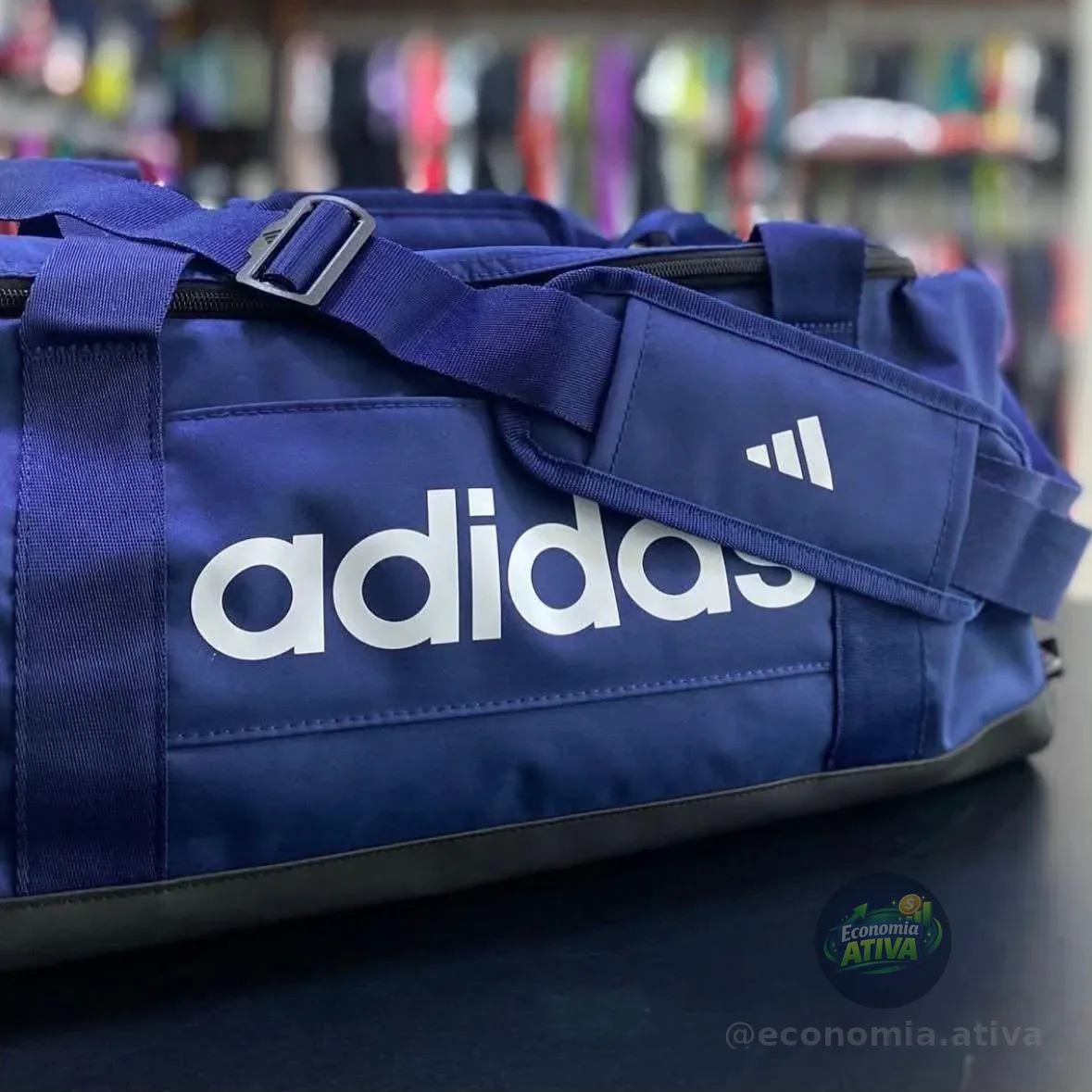 Mala Duffel Linear Pequena Adidas