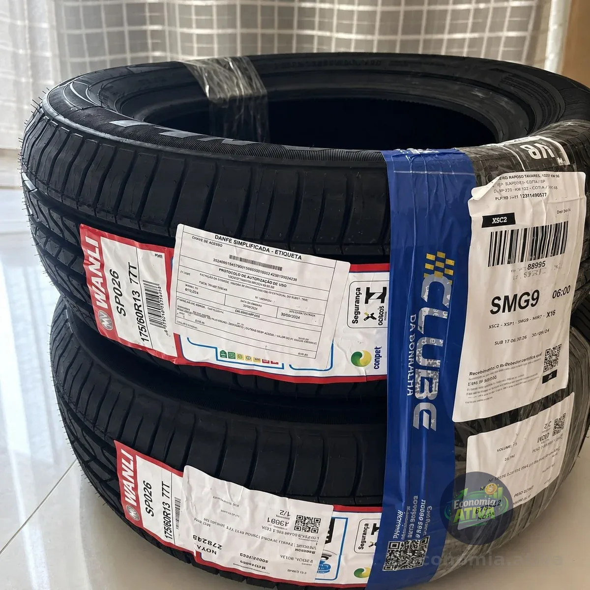 Kit 2 Pneus Wanli Sp026 175/60 R13 Aro 13 77t T