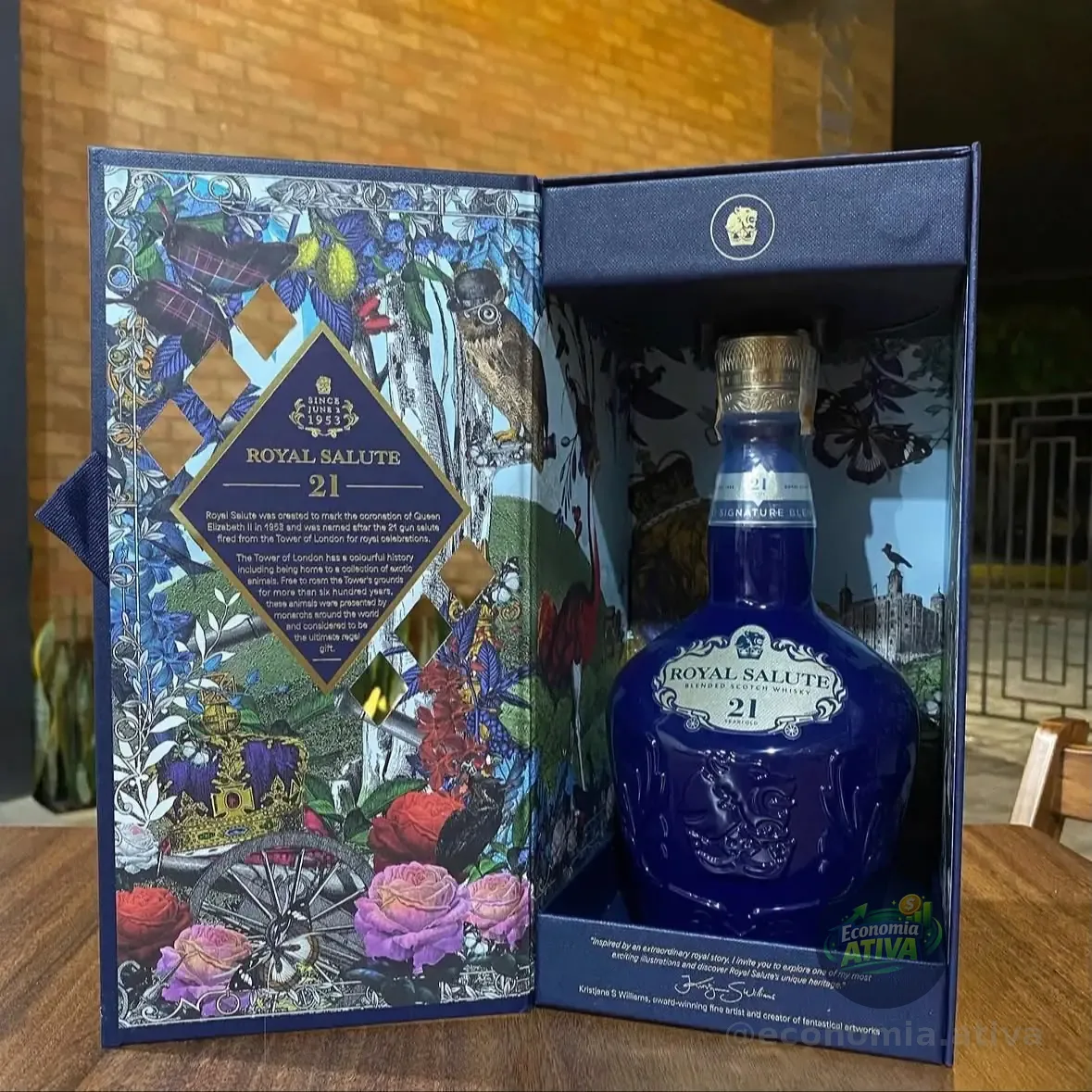 Whisky Royal Salute 21 anos The Signature Blend Escocês - 700 ml