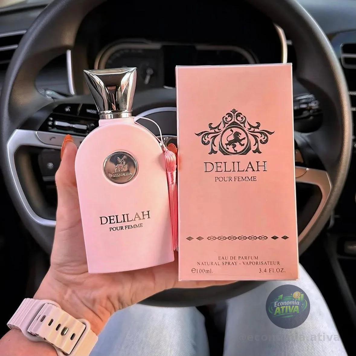 Perfume Delilah Árabe Maison Alhambra Pour Feminino 100ml