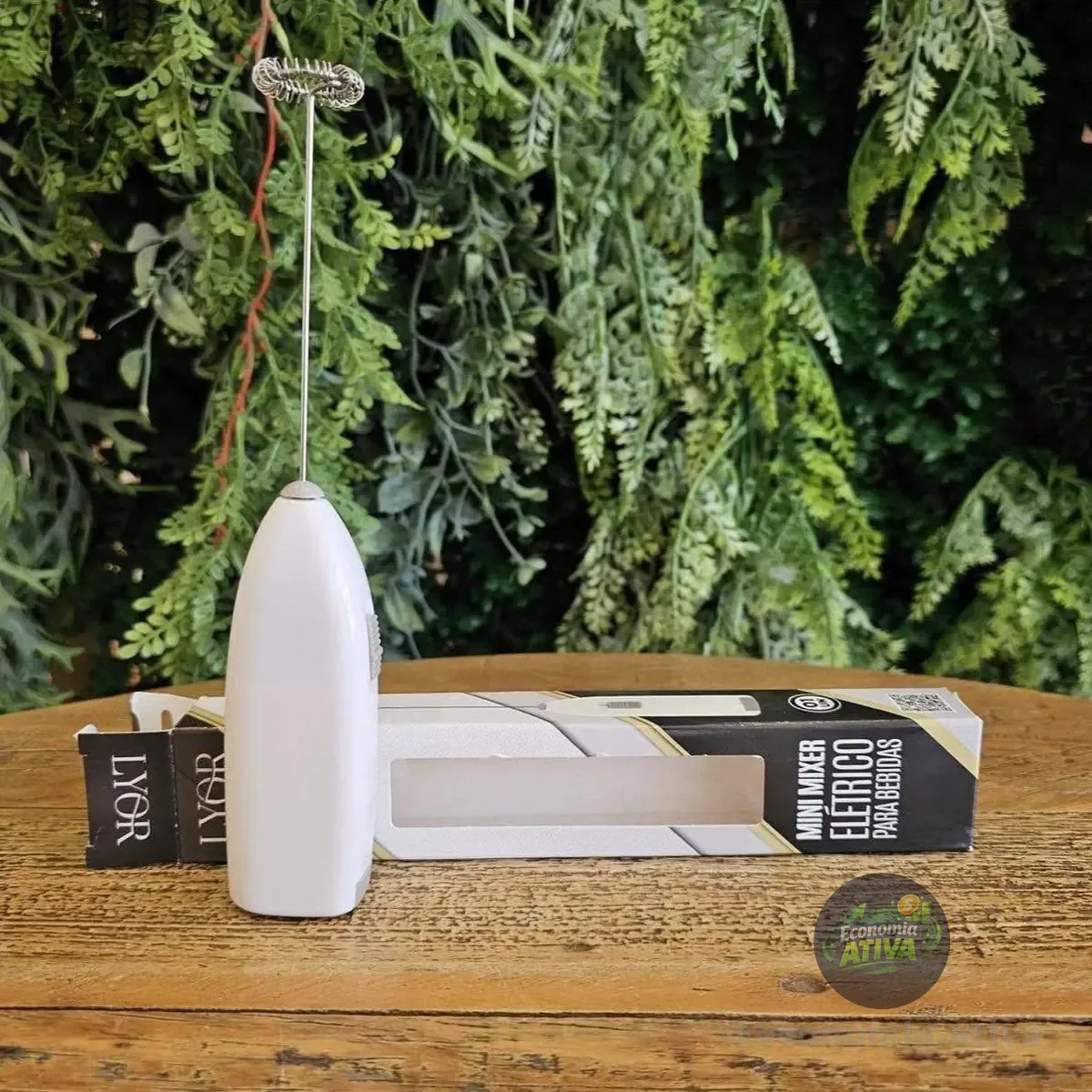 LYOR - Mini Mixer Elétrico Inox