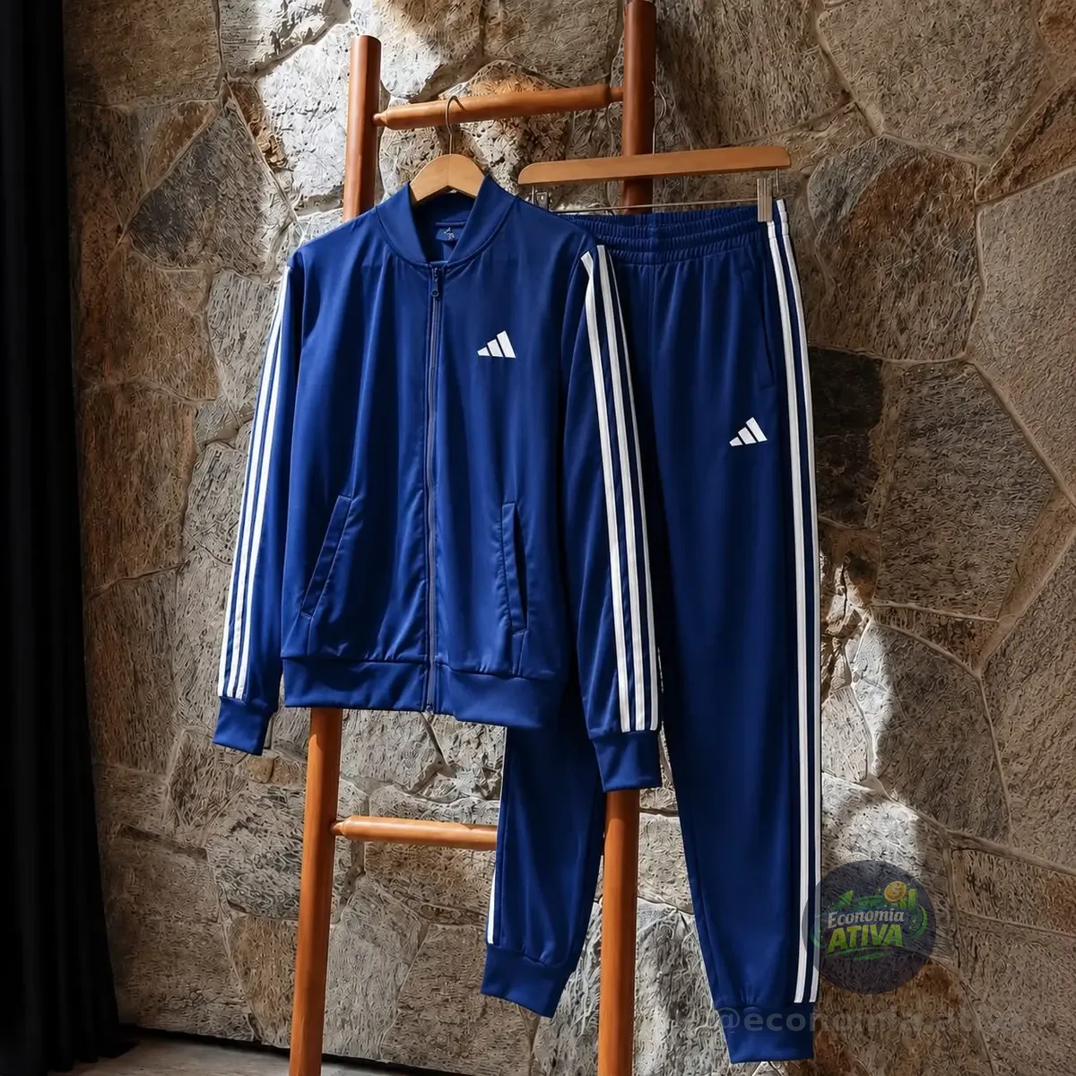 Agasalho Essentials 3-stripes adidas
