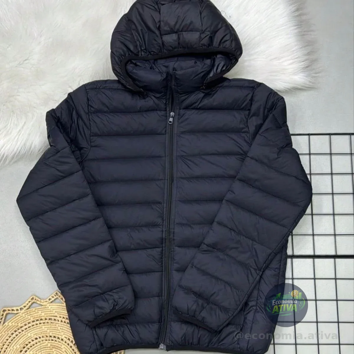 Jaqueta Puffer Bobojaco Impermeável