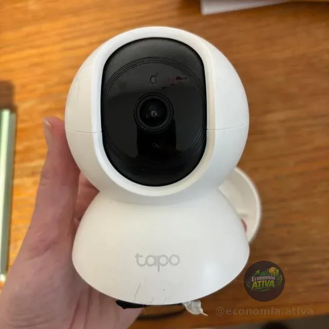 Camera de Segurança Wi-Fi 360º, 1080p Full HD TP-Link Tapo C200