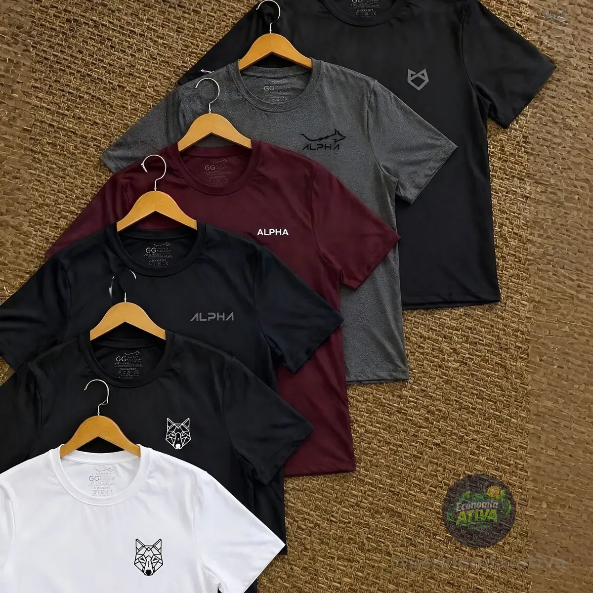 Kit 6 Camisetas Mais Procuradas Alpha