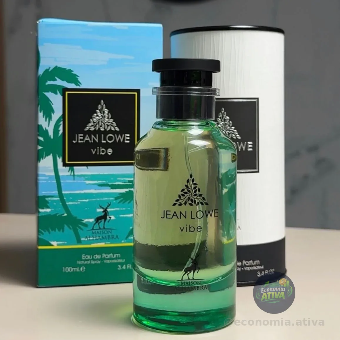 Perfume Árabe Maison Alhambra Jean Lowe Vibe 100ml