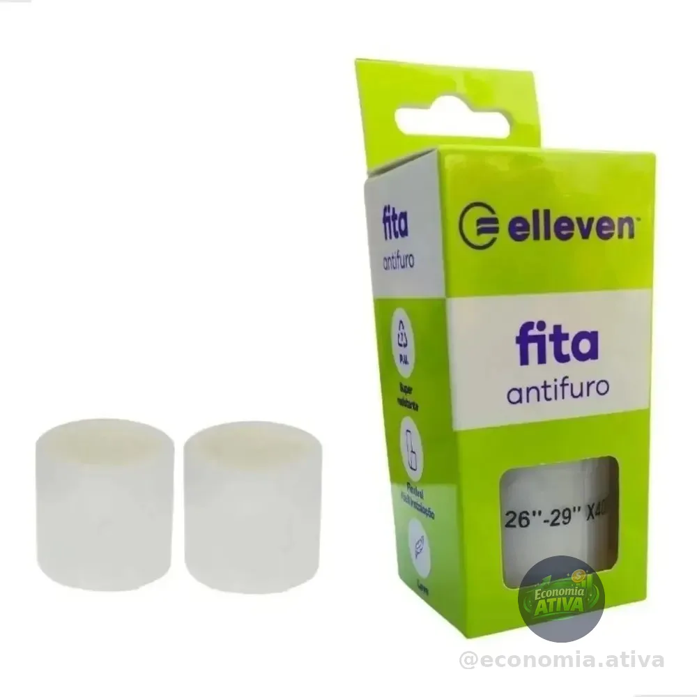 Fita Anti-furo Elleven Para Bike Aro 26 27,5 29 Resistente, Camara Sem Furo, Barato, 2 Rolos