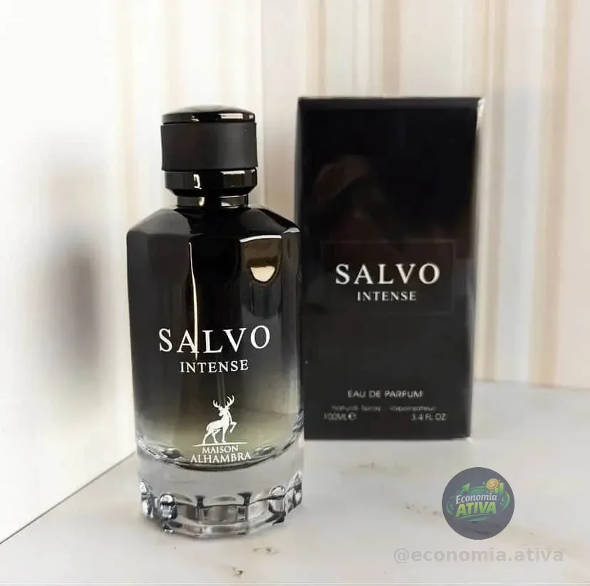 Perfume Masculino Arabe Salvo Intense 100ml
