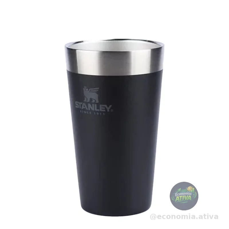 Stanley - Copo de cerveja isolado, copo empilhável Stay Chill de 473 ml, para bebidas quentes ou frias