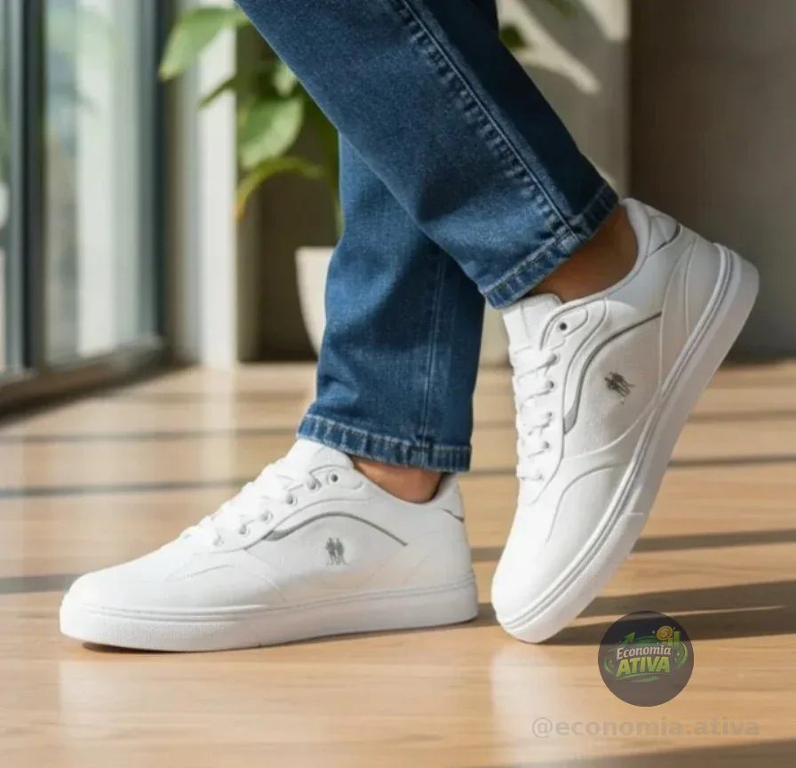 Tênis Street Polo Wear Branco