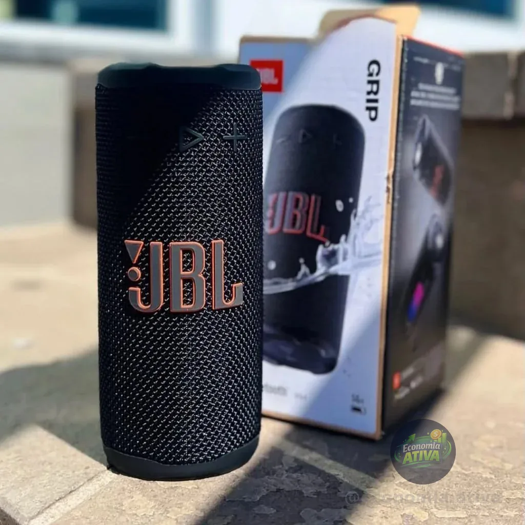 JBL, Caixa de Som, Grip, 16 W RMS - Preto