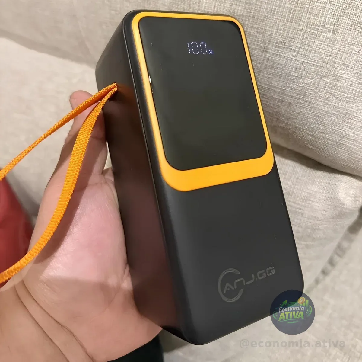 Carregador Portátil Power Bank 50.000mah Turbo Ultra Rápido