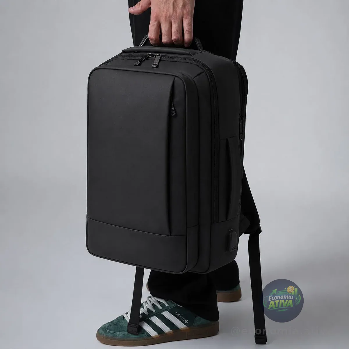Mochila Com Faixa Impermeável