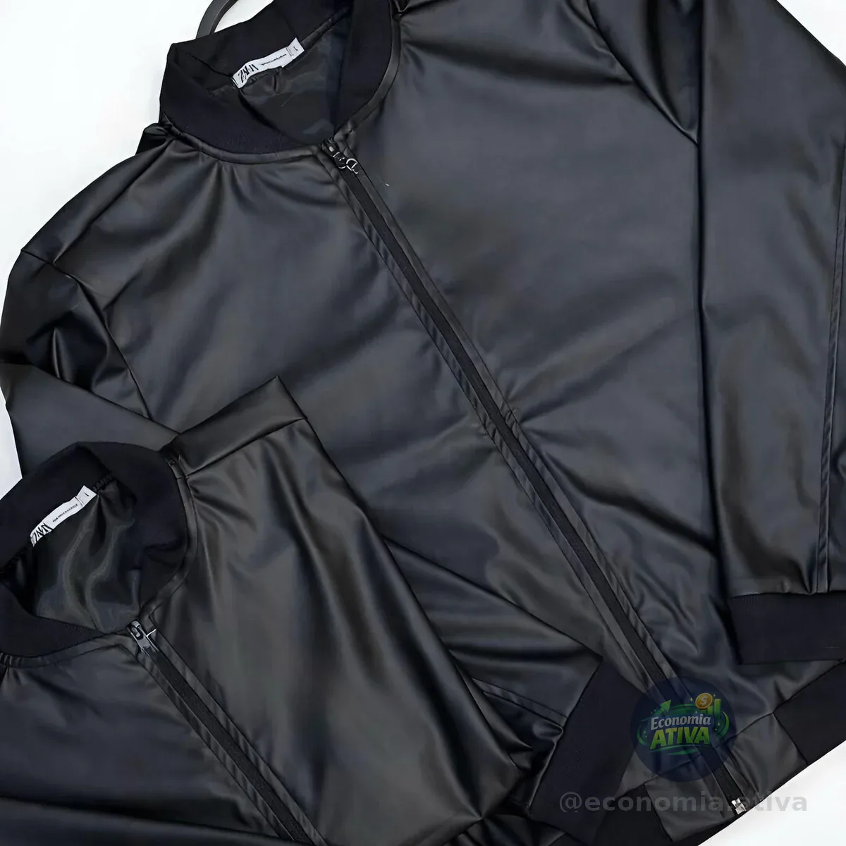 Jaqueta Masculina Bomber Chimpa Com Zíper E Bolsos (2 cores)
