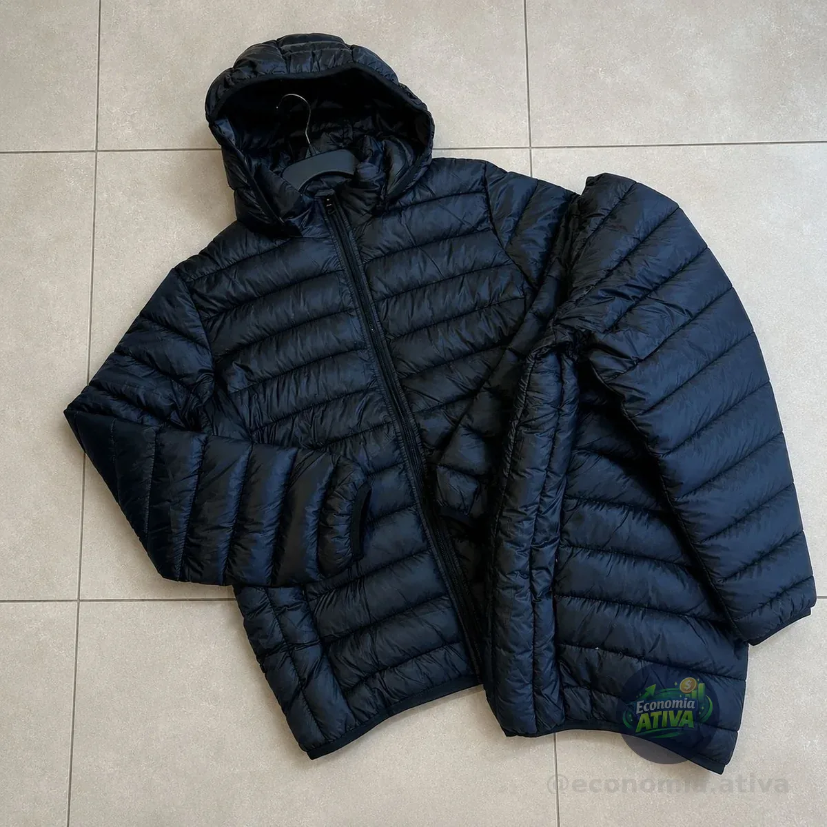 Jaqueta Puffer Bobojaco Corta Vento Nylon