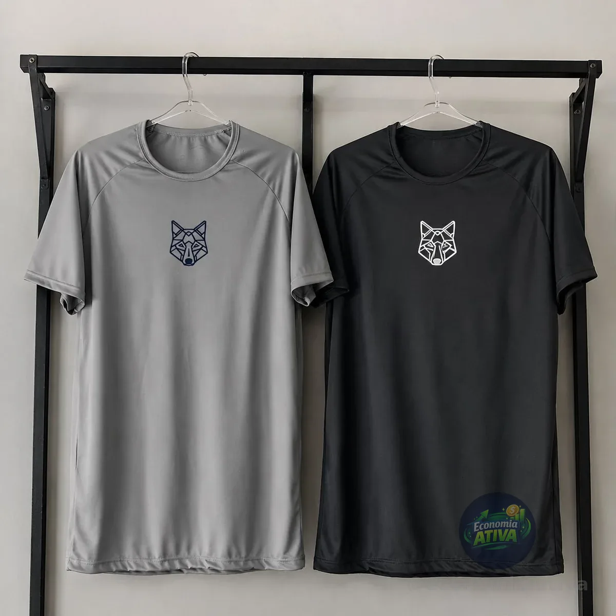 Kit 2 Camisetas Masculina Dry Alpha