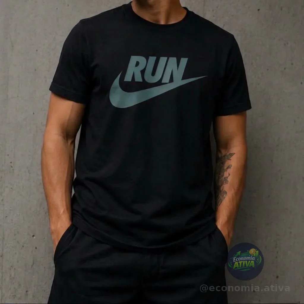 Camiseta Dri-fit Nike Run Swoosh