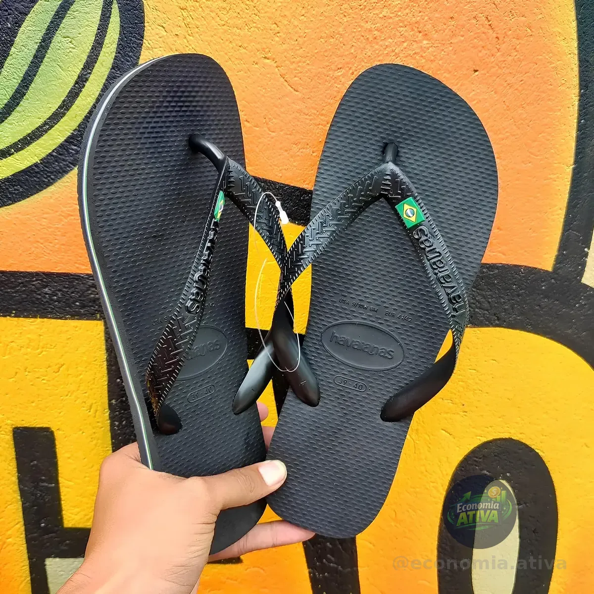 Chinelo Havaianas Brasil