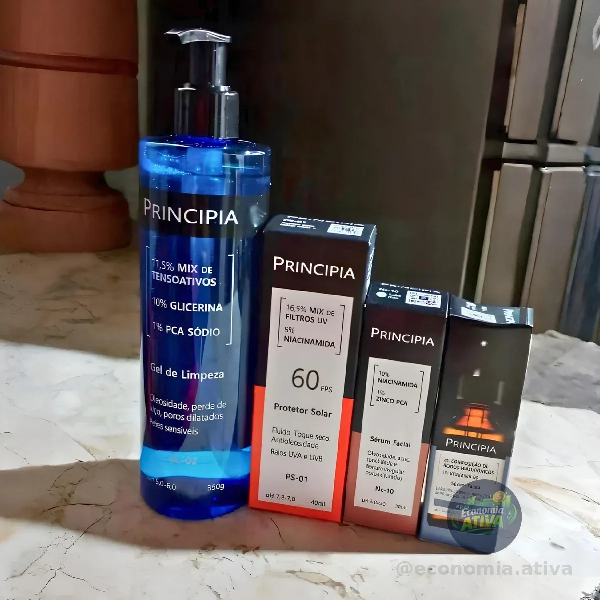 Principia Kit Primeira Rotina Avançada Gl-02 + Nc-10 + Ah-2 + Ps-01