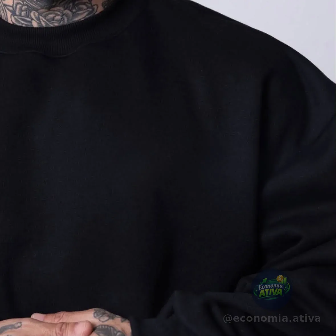 Blusa Moletom Lisa Gola Careca (13 cores)