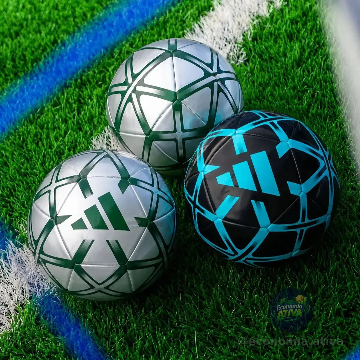 Bola Starlancer adidas Metallic