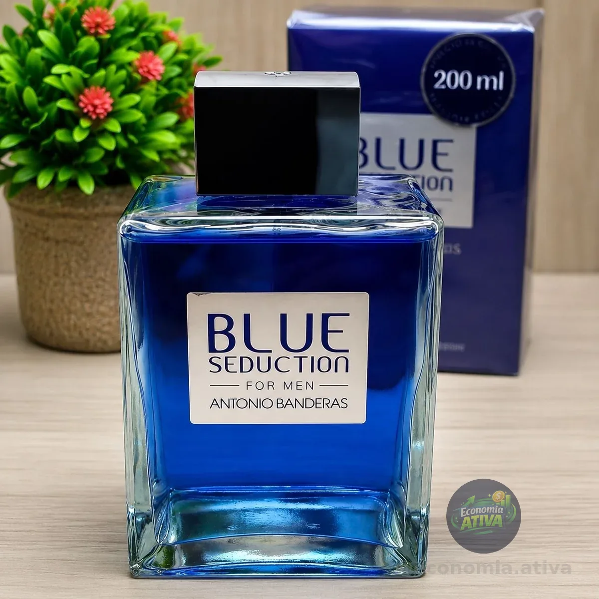 Antonio Banderas Blue Seduction For Men Edt 200Ml