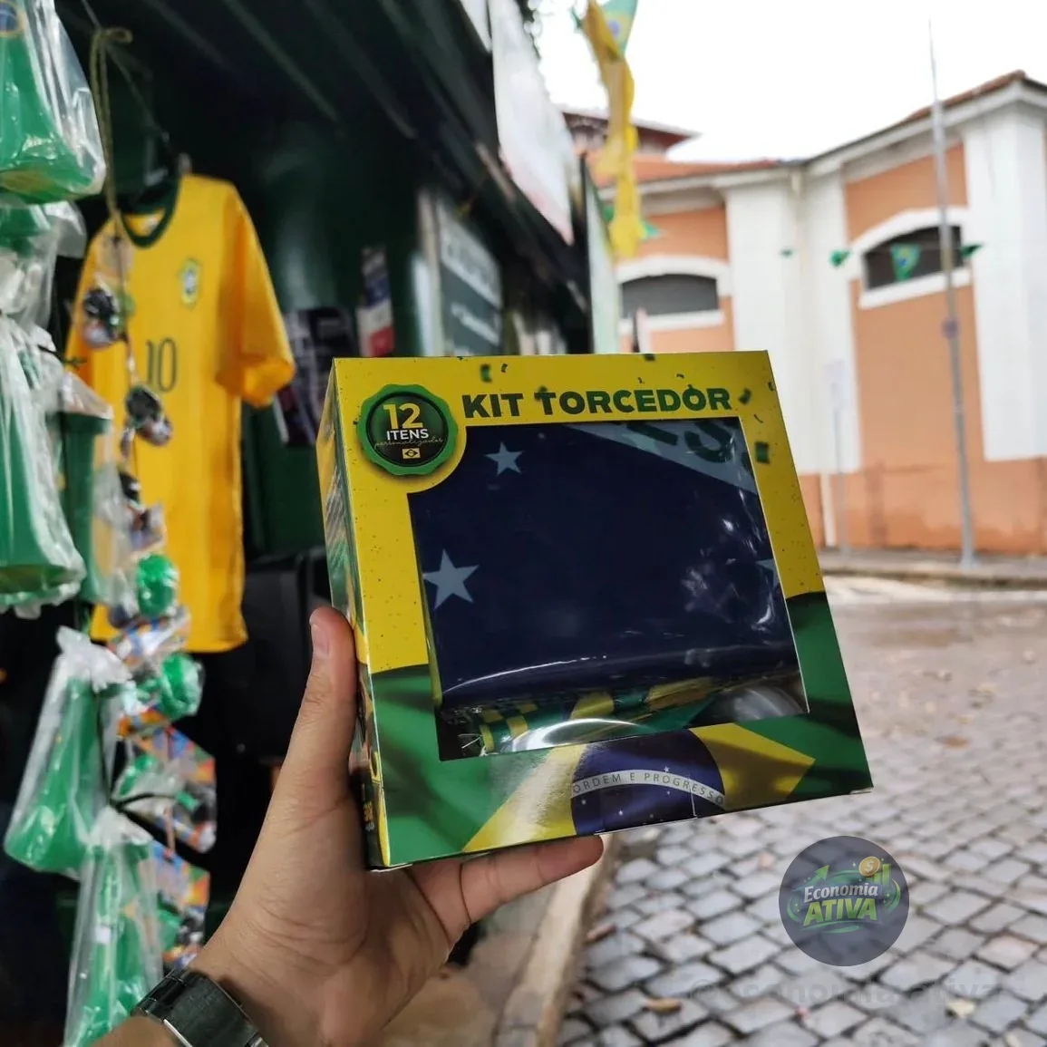 Kit Torcedor Brasil 12 Acessórios
