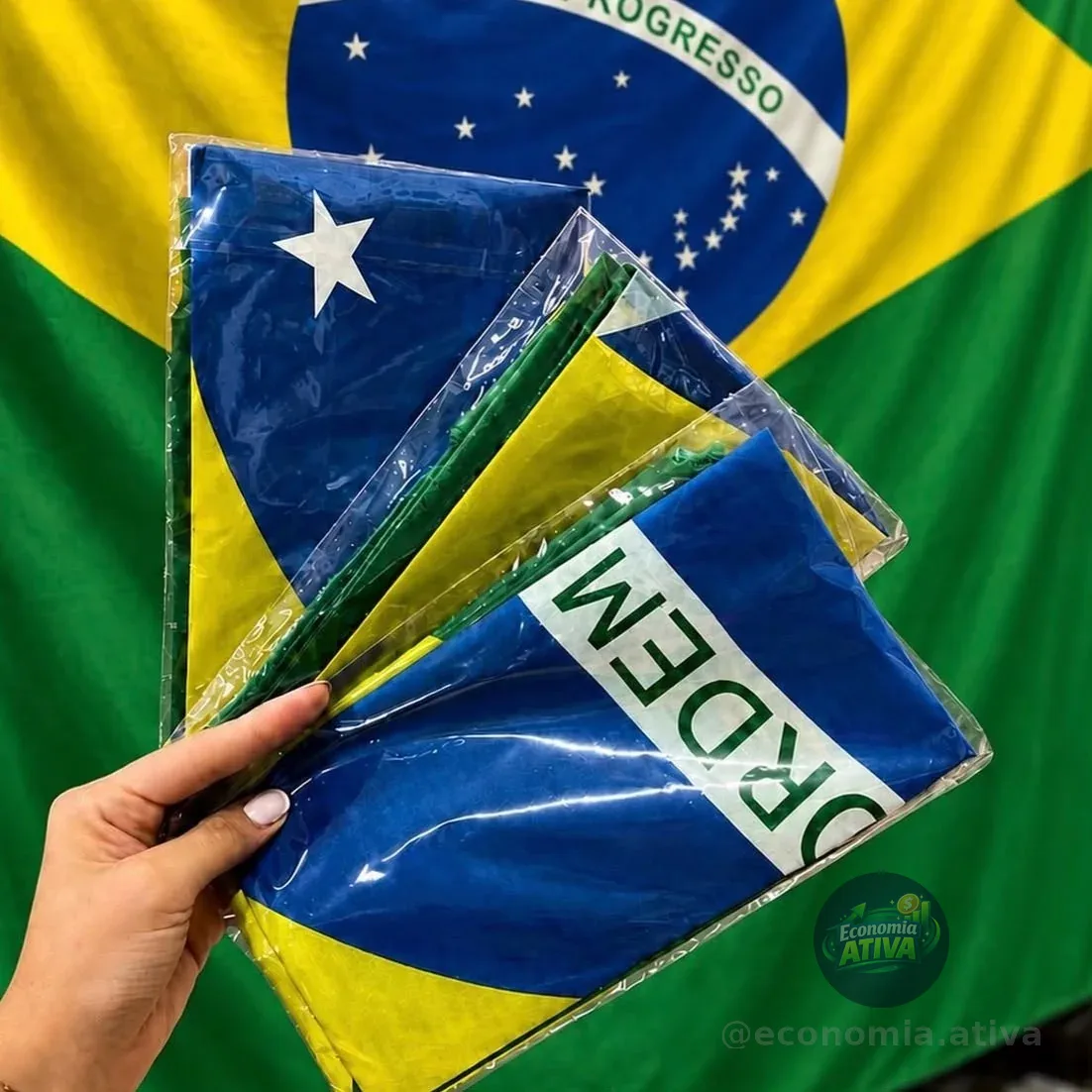 Bandeira Do Brasil Grande 150x90