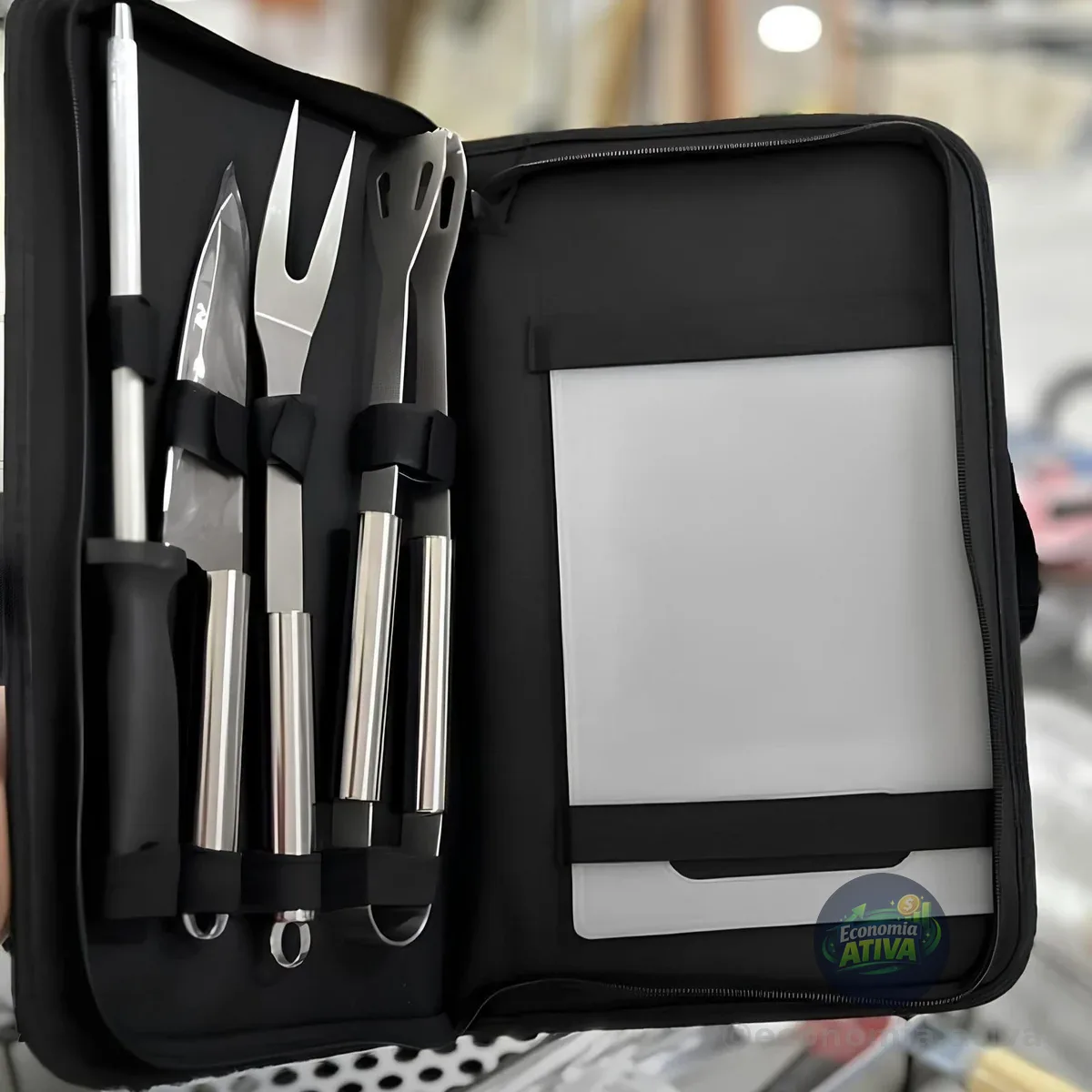 Kit Churrasco Utensílios Churrasqueiro