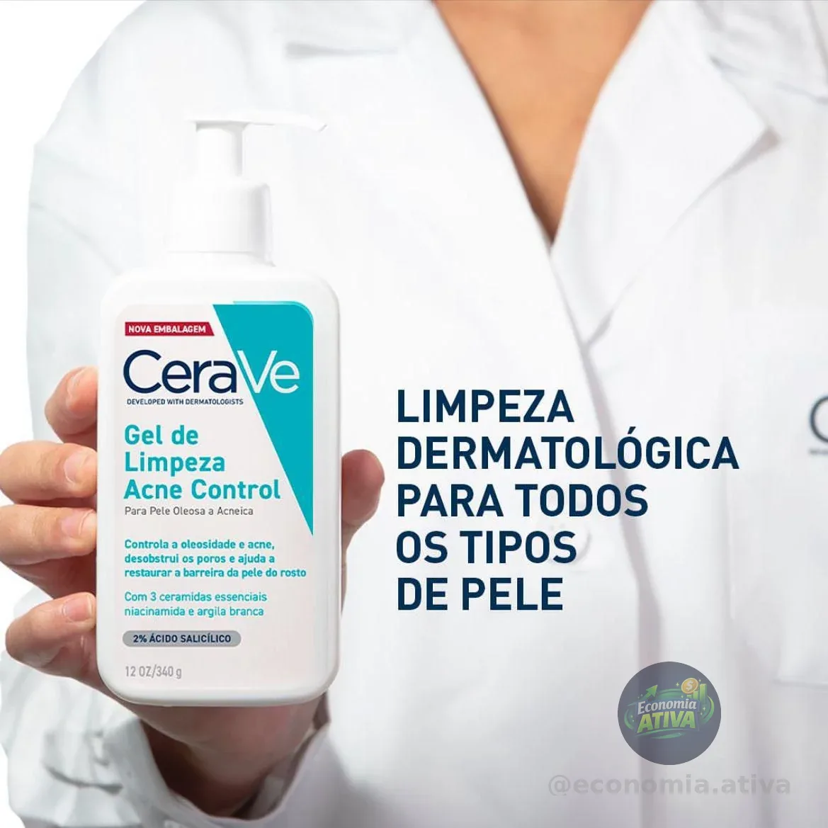 Gel De Limpeza Cerave 340g
