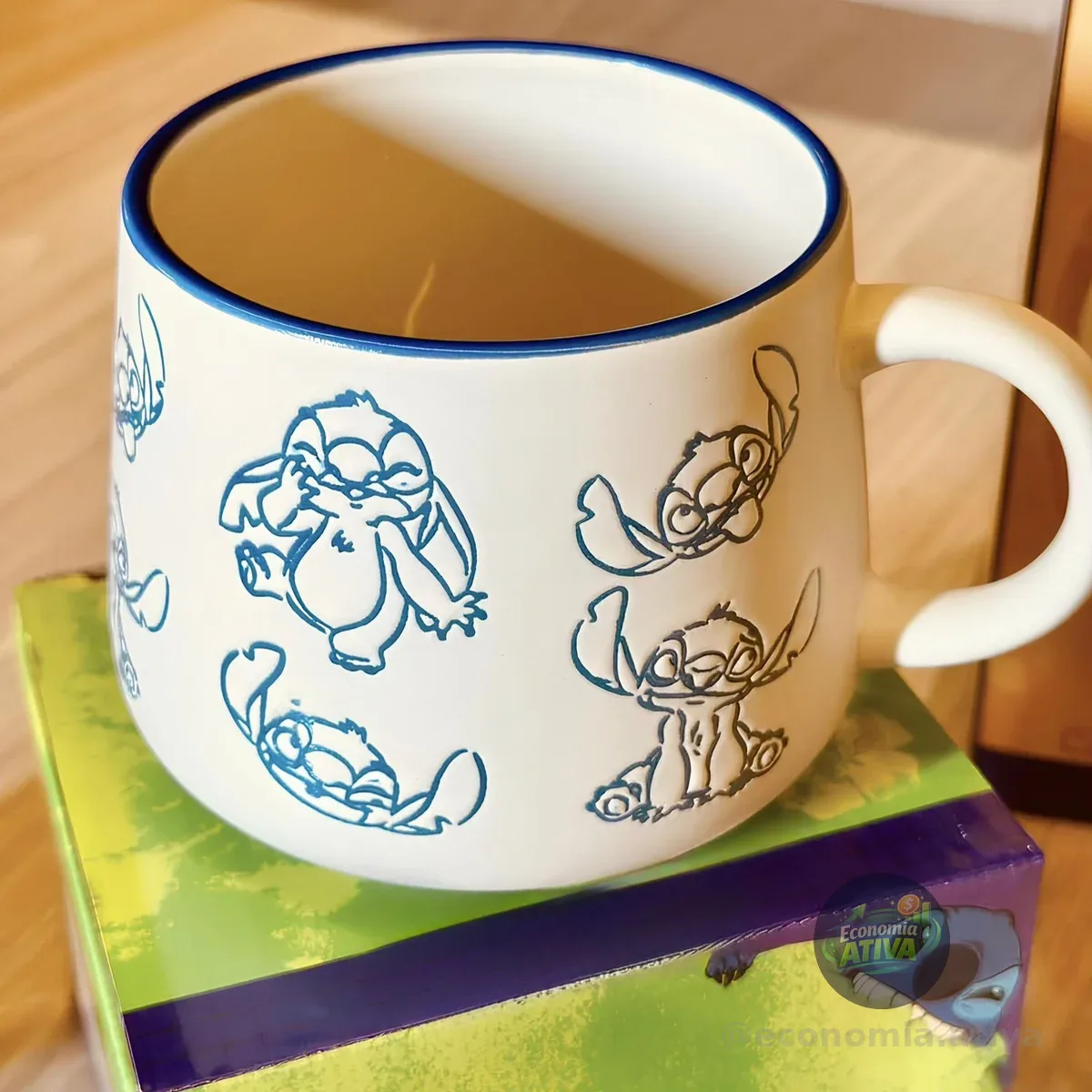 Caneca Stitch Ceramica 500 Ml