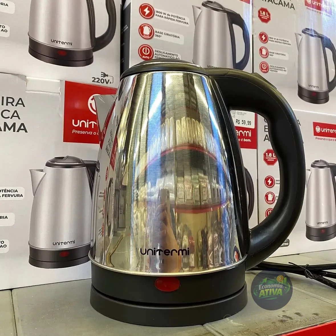 Chaleira Elétrica 1,8l 1200w