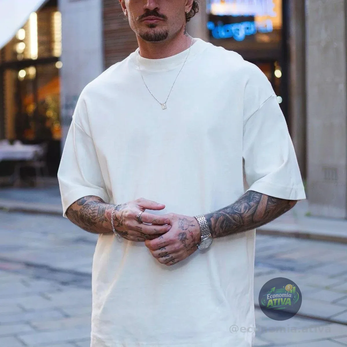 Camiseta Oversized Malhão 100% Algodão (12 cores)