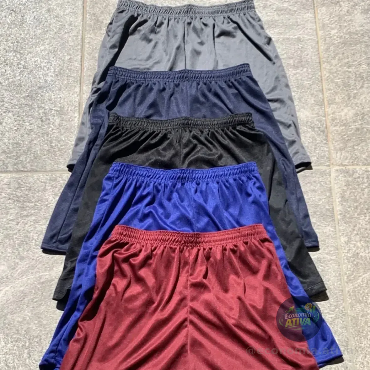 Kit 5 Shorts Masculino Sport