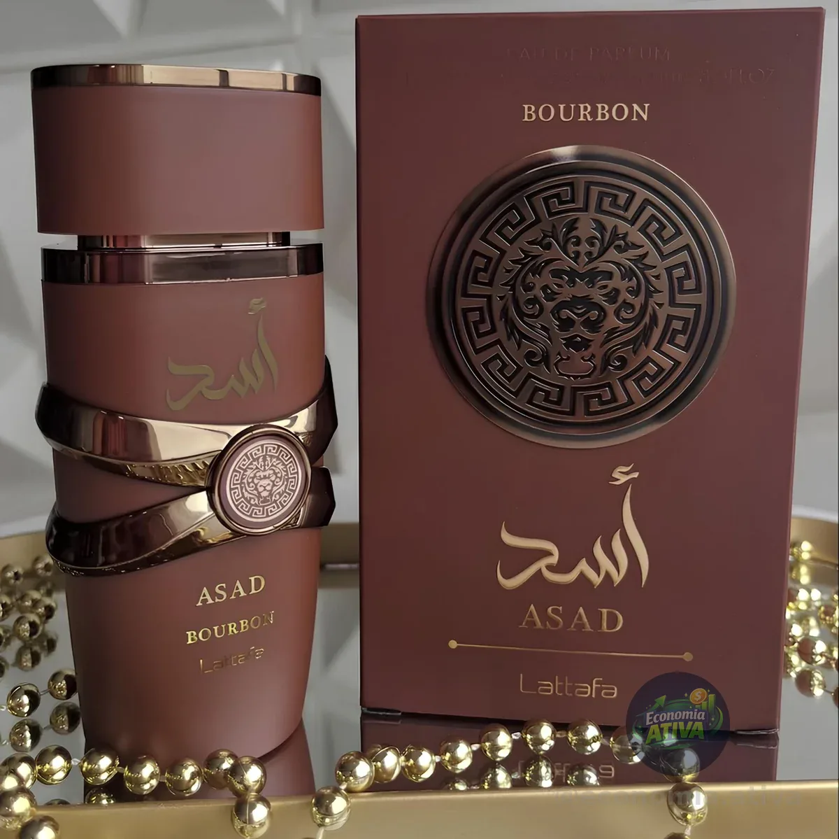Perfume Árabe Asad Bourbon 100ml