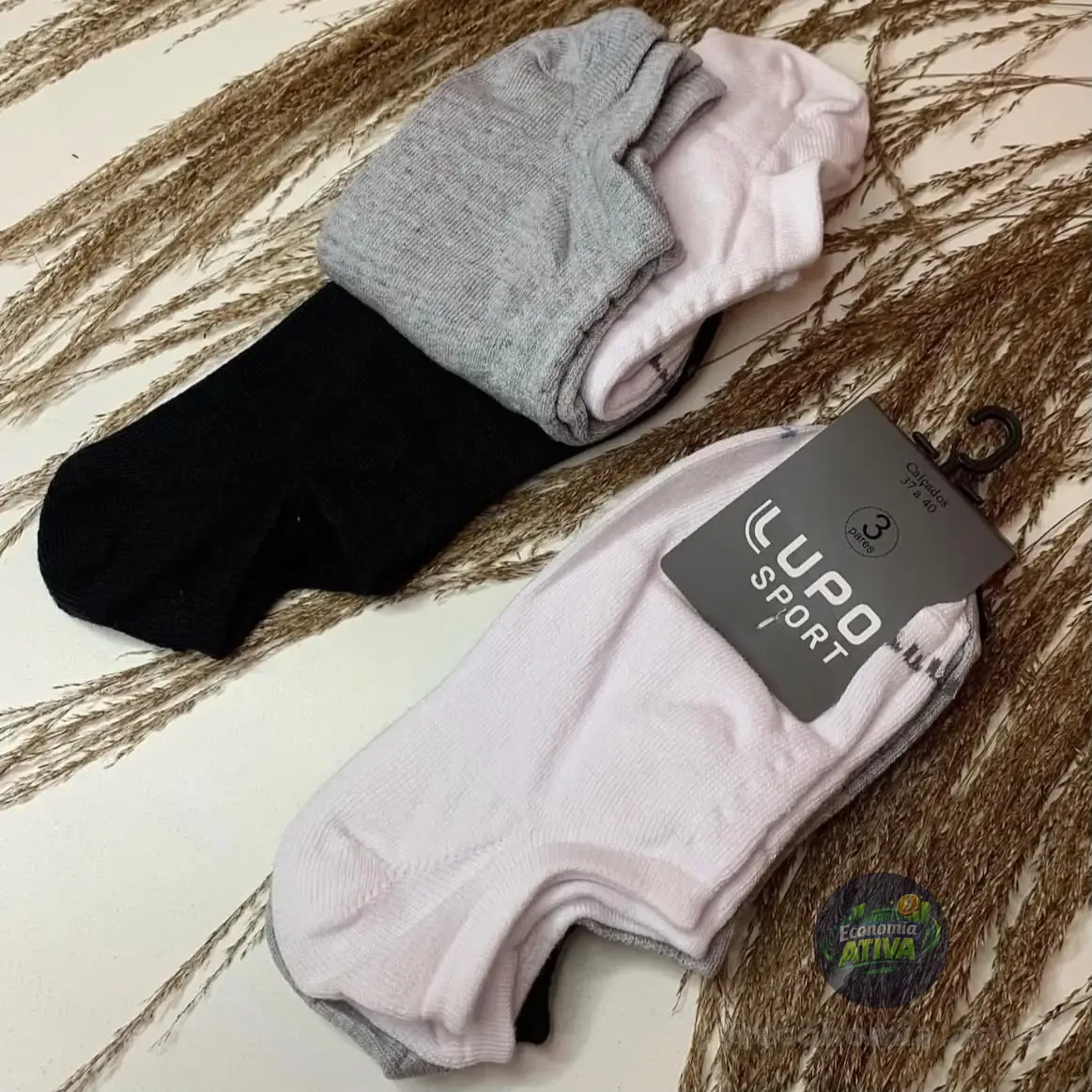 Kit 10 Pares De Meias Lupo Soquete