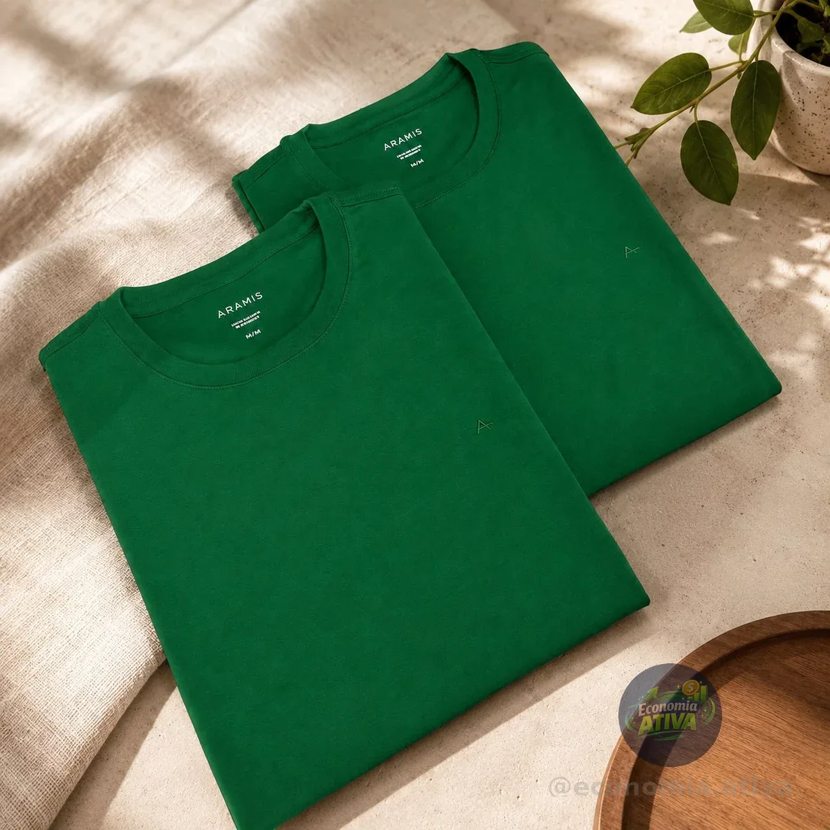 Camiseta Aramis Masculina Basic