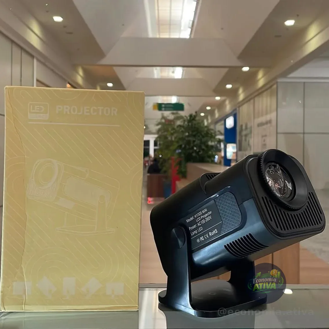 Projetor 4k Ultra Hd Hy320 Smart